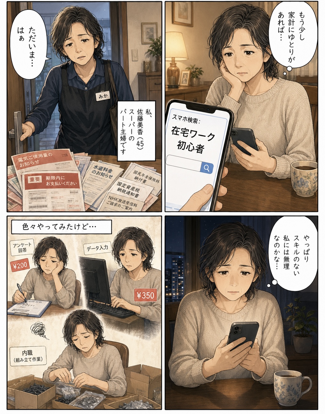 漫画1ページ目