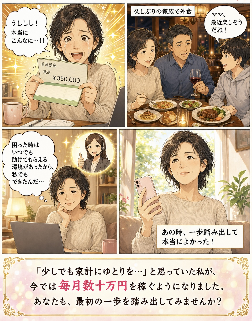 漫画4ページ目